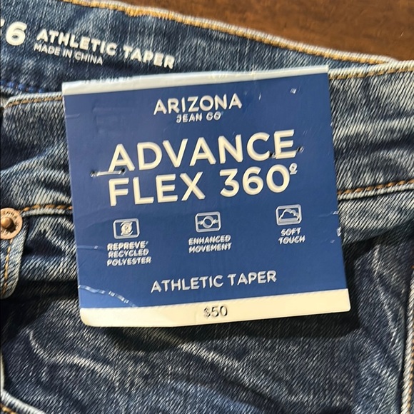 Arizona Jean Company Men's Blue Jeans - Picture 5 of 7